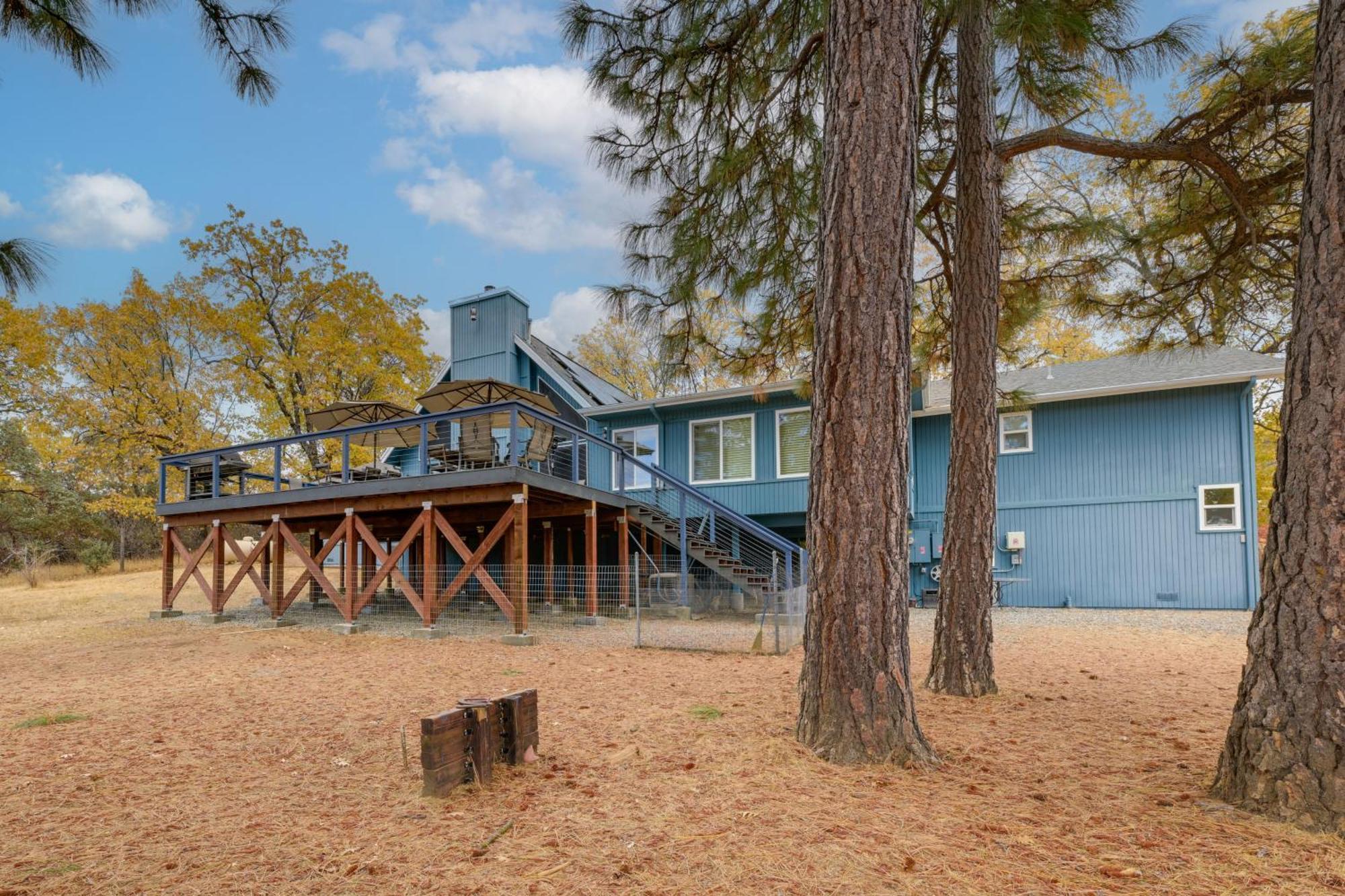 Mudge Ranch Retreat Near Bass Lake With Ev Charger Coarsegold Esterno foto