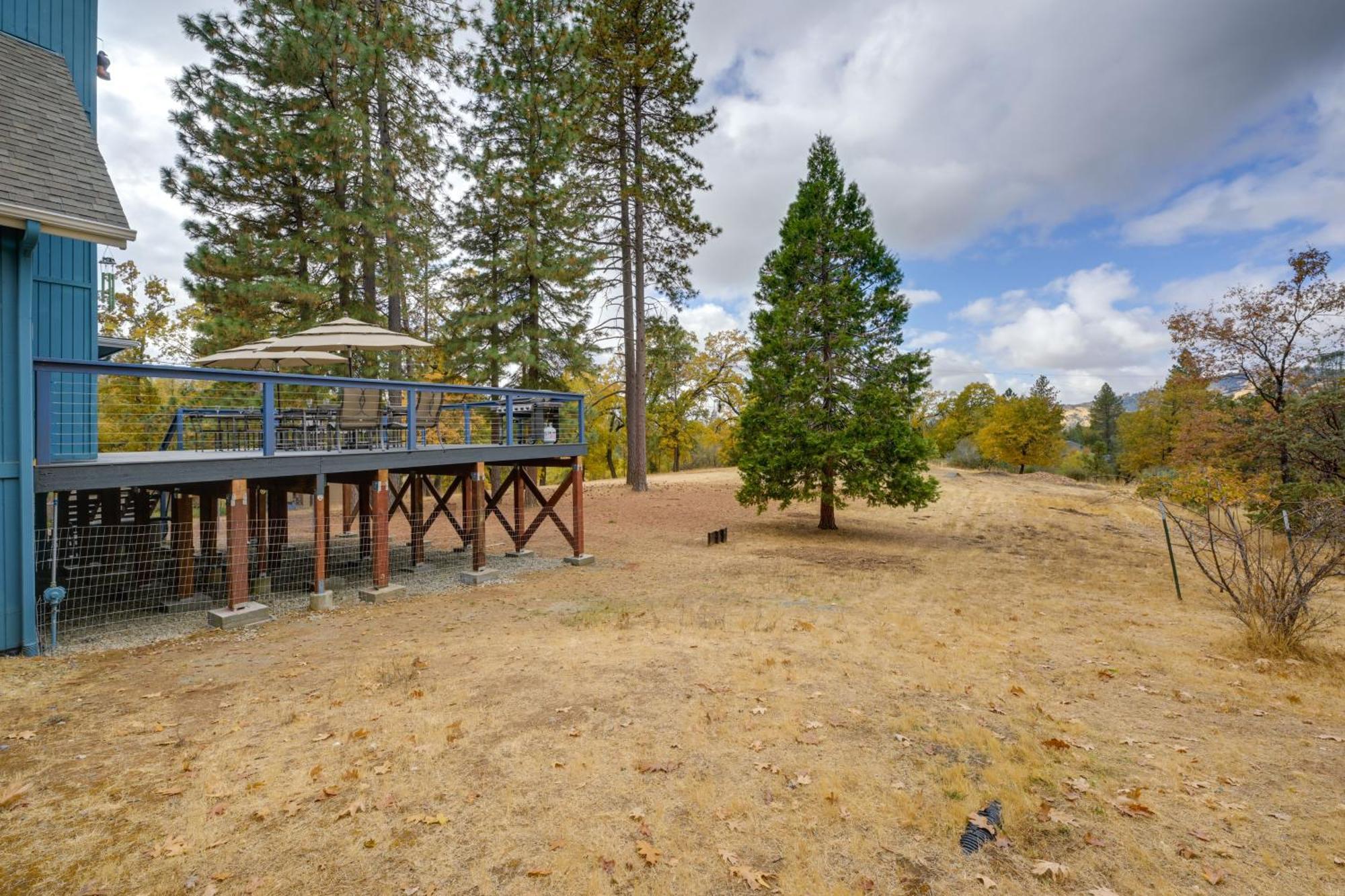 Mudge Ranch Retreat Near Bass Lake With Ev Charger Coarsegold Esterno foto